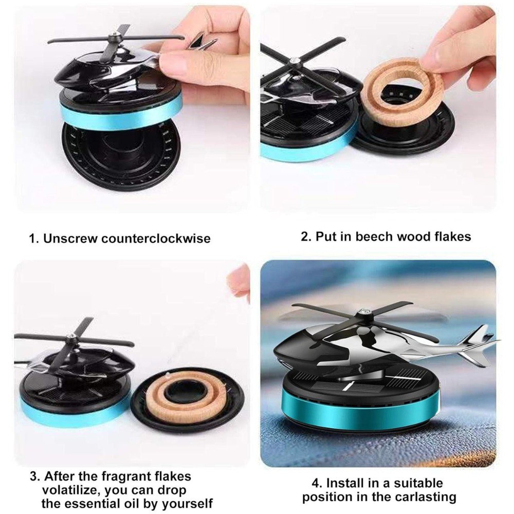 Difusor De Aroma De Helicoptero Autos