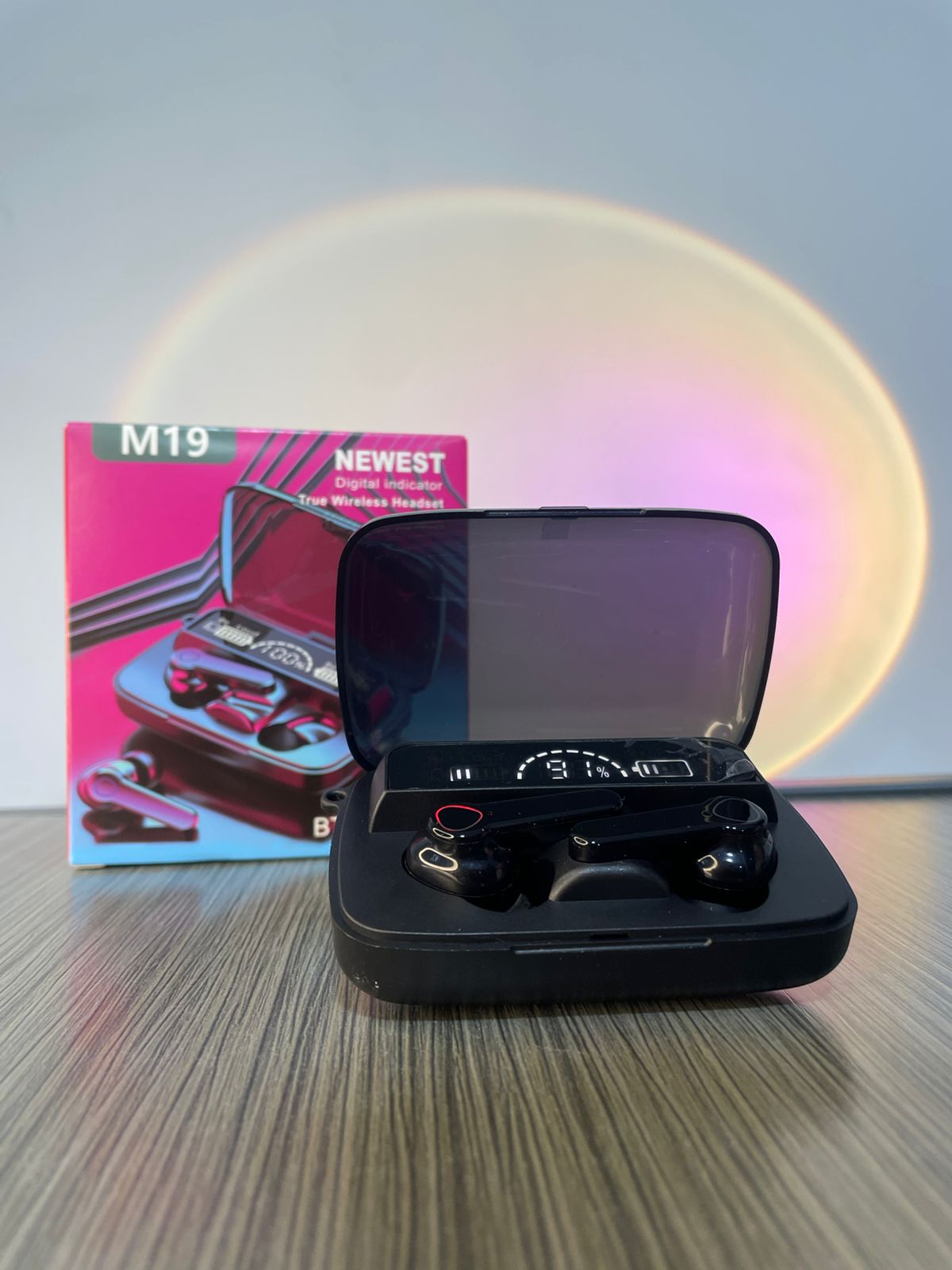 OFERTA 2x1 AUDIFONOS INALAMBRICOS M19 Bluetooth