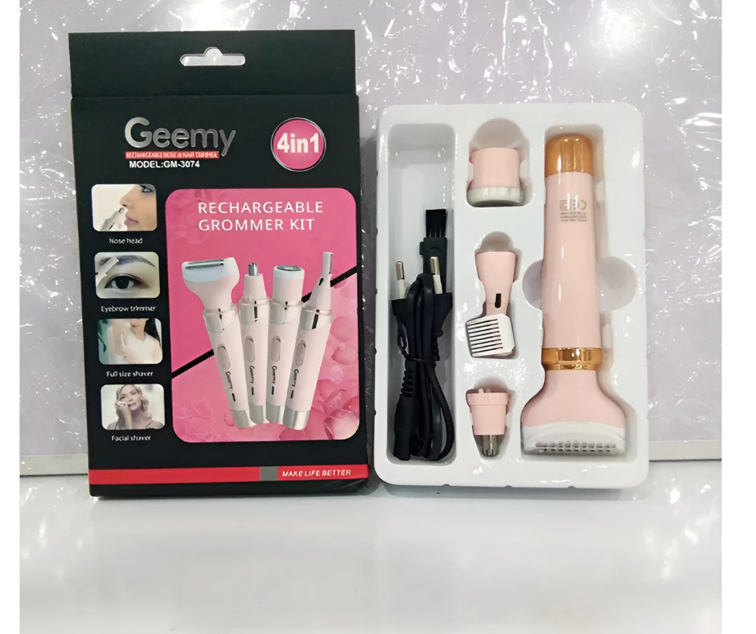 Depiladora Geemy Dama – Kit 4 en 1