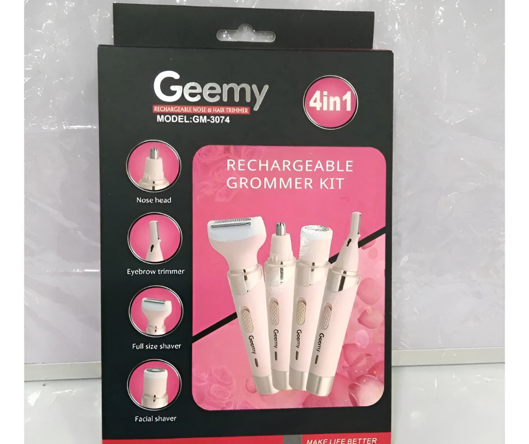 Depiladora Geemy Dama – Kit 4 en 1